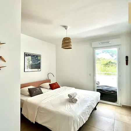 Le Coba - P3 Cosy, Clim, Parking, A 10 Min A Pied Apartman