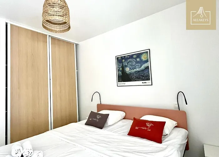 Le Coba - P3 Cosy, Clim, Parking, A 10 Min A Pied *